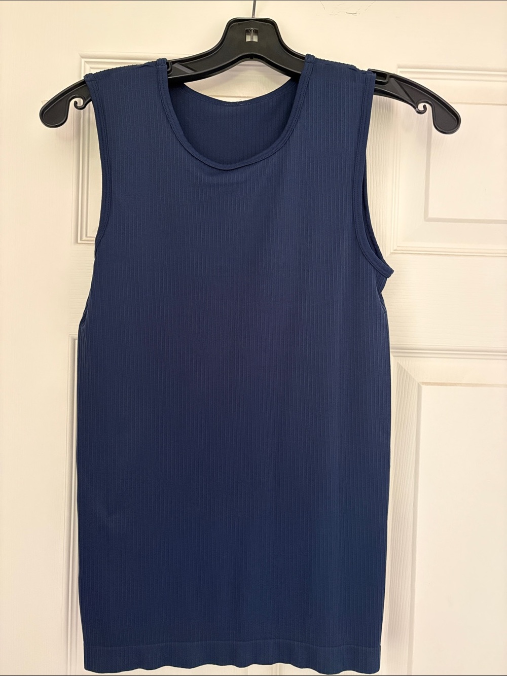ZYIA Deep Navy Ribbed Tank